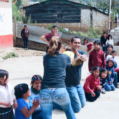 Syed at School in Guatemala